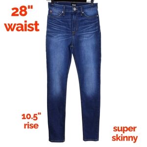 NWT HUDSON Super Skinny High Rise Jeans - Women's 28" waist